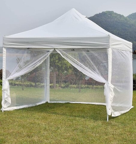 10' x 10' Canopy with Bug Screen 10' x 10' Canopy with Bug Screen