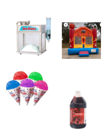 Sno Cone & Bounce House special Sno Cone & Bounce House special