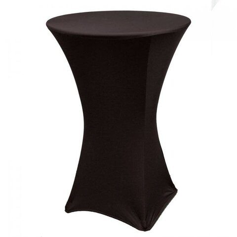 Cocktail Table With Black Linens