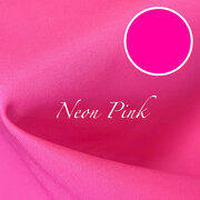 Neon pink polyester Neon pink polyester