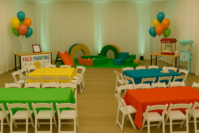 Kids’ Party and Play Setup – Canvas Events by NTPR Kids’ Party and Play Setup – Canvas Events by NTPR