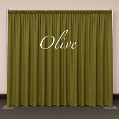 Olive drape 8’ tall