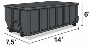 20 Yard Dumpster