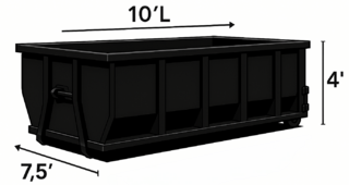 10 Yard Dumpster