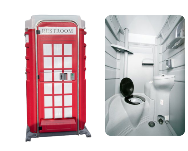 Telephone Booth Toilet 