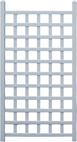 White Plastic Trellis White Plastic Trellis