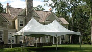 15' x 30' Peak Tent (For up to 36 guests)