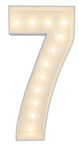 Marquee Number 7 Marquee Number 7