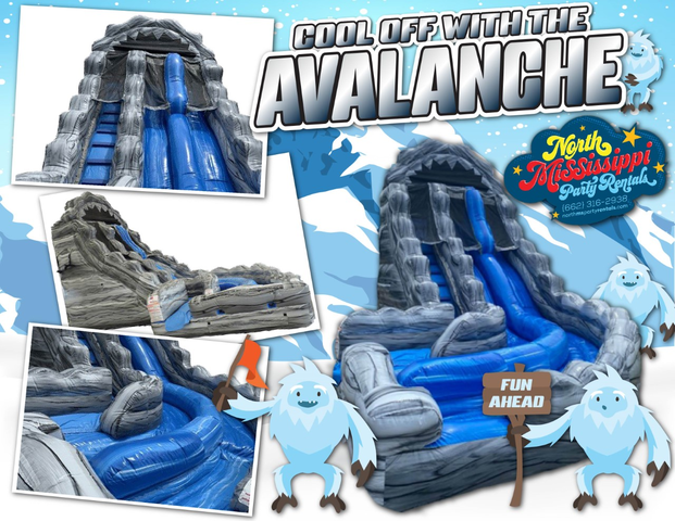 20ft Avalanche Water Slide 