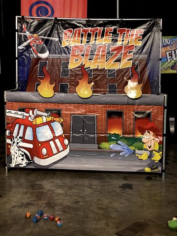 Battle the Blaze Frame Game Battle the Blaze Frame Game