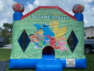 Sesame Street Bounce House