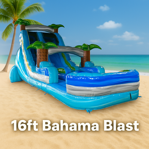 16ft Bahama Blast Water Slide 16ft Bahama Blast Water Slide