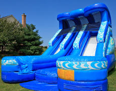 Double Splash Dual Lane Wet Slide Double Splash Dual Lane Wet Slide