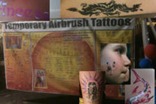 Air Brush tattoos