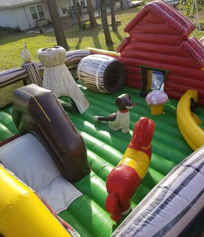My Little Barn Toddler Play Yard Inside2
