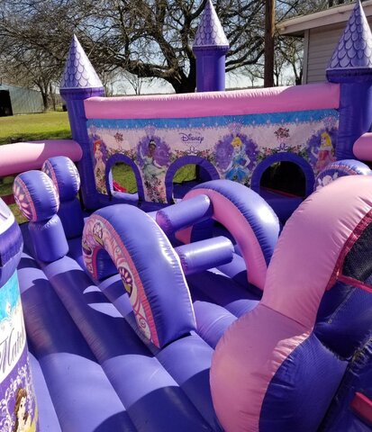 Princess Play Yard Inflatable Rental