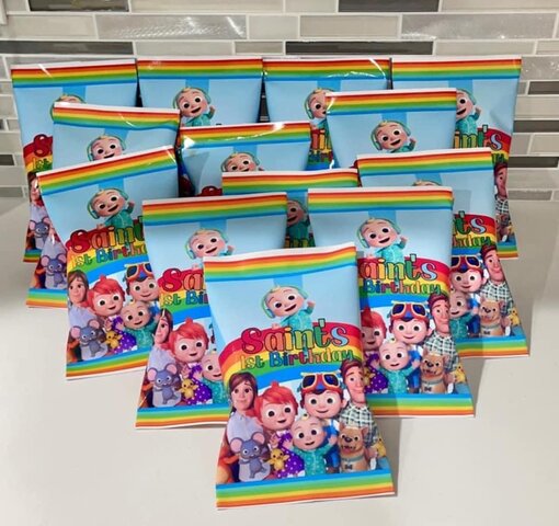 Personalized Chip Bags Party Favors Personalized Chip Bags Party Favors