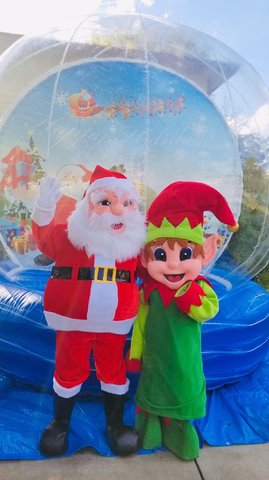 Santa Claus & Elf 