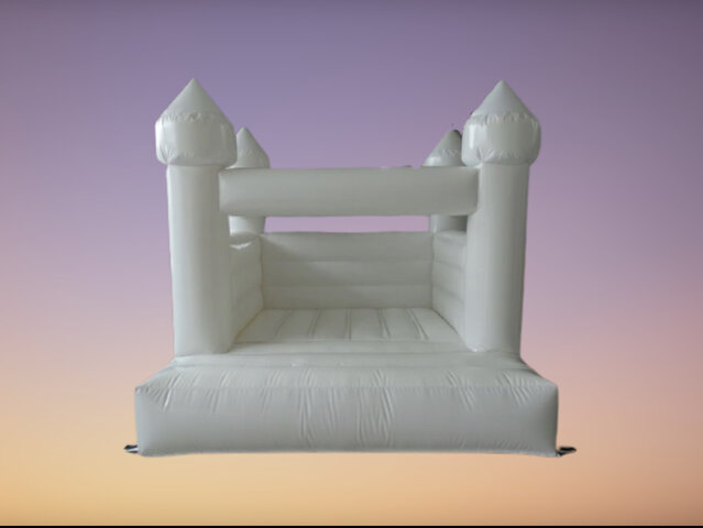 All White Toddler Bounce House All White Toddler Bounce House