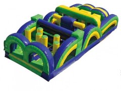30 Ft Purple / Green Obstacle Course 