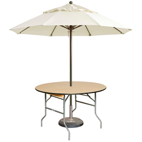 Tables - Umbrella Table - with hole