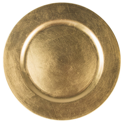 Catering - Gold Charger Plate