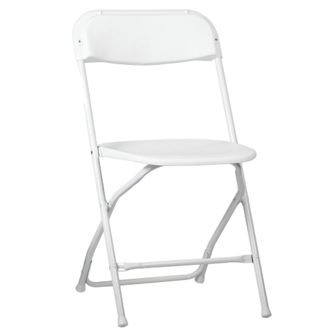 Chairs - White Samsonite