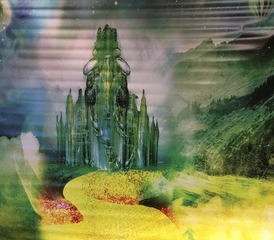 Backdrop - Wizard of Oz - Emerald City Backdrop