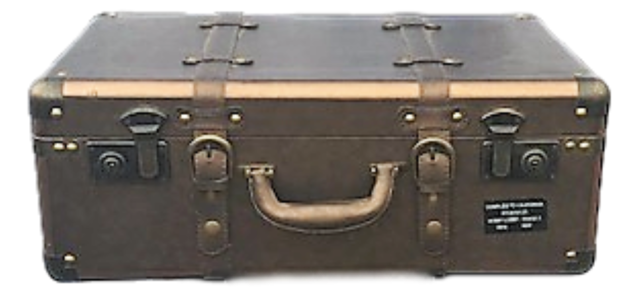 Prop - Suitcase - Small - Leather