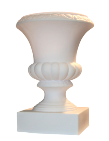 Urn - White - Urn for Top of Column