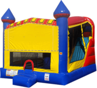Castle 4 in 1 Combo Bounce House