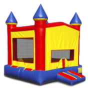 Red & Yellow Castle Bounce House