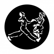 1950's Sock Hop Dance GOBO DISC