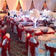 Red & White Gala or Prom Theme