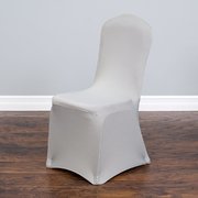 Silver Banquet Spandex Chair Cover