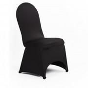 Black Banquet Spandex Chair Cover