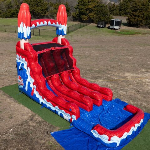 17ft Red White and Cool (double lane) 17ft Red White and Cool (double lane)