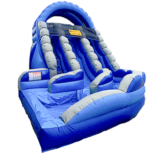 18′ White Waters Double Lane, Twisting Water Slide 18′ White Waters Double Lane, Twisting Water Slide
