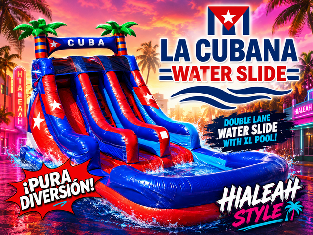 R38 - La Cubana Water Slide R38 - La Cubana Water Slide