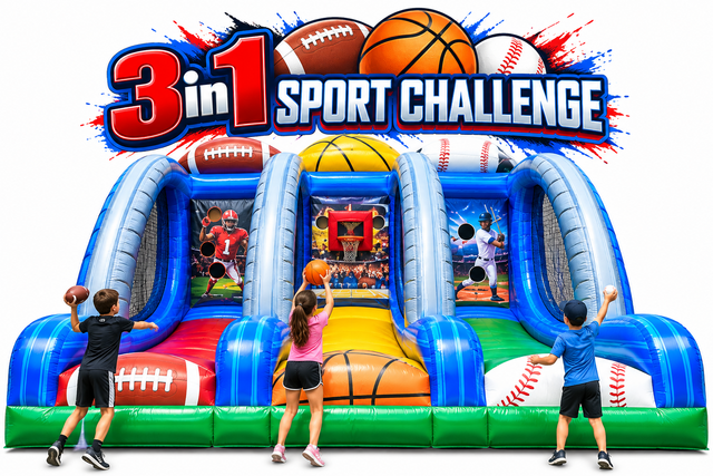 The Marbel 3 In 1 Sports Challenge The Marbel 3 In 1 Sports Challenge