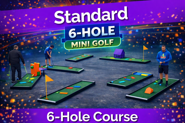 6-Hole Mini Golf Standard Course 6-Hole Mini Golf Standard Course
