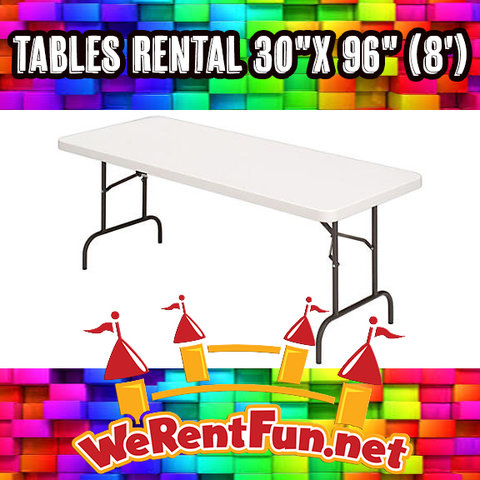 *Tables Rental 30 *Tables Rental 30