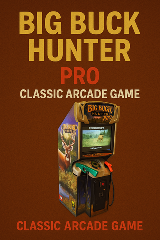 A14 - Big Buck Hunter Pro - Classic Arcade Game A14 - Big Buck Hunter Pro - Classic Arcade Game