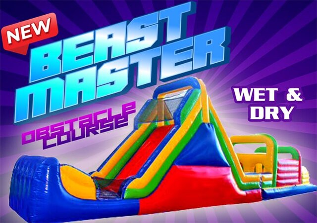 R1 - 50 FT Beast Master Obstacle Course Wet & Dry