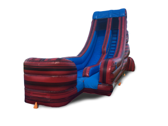 S02 - 20ft BIG Red Water Slide _ wet S02 - 20ft BIG Red Water Slide _ wet