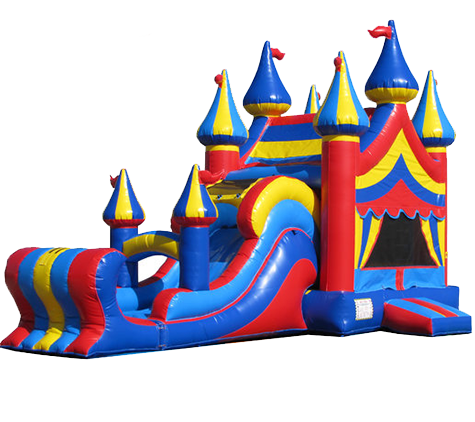 R33 - The Big Top Bounce House With Double Lane Slide (Wet or Dry) R33 - The Big Top Bounce House With Double Lane Slide (Wet or Dry)