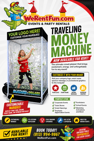 Deluxe Cash Cube (Customizable) Deluxe Cash Cube (Customizable)