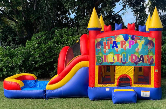 C01 Happy Birthday Combo Bouncer C01 Happy Birthday Combo Bouncer