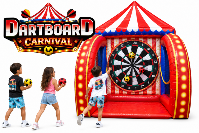 G34 - Dartboard Carnival Inflatable Game G34 - Dartboard Carnival Inflatable Game