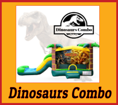 C22 Dinosaurs Bounce Combo (5 IN 1) WET/DRY COMBO C22 Dinosaurs Bounce Combo (5 IN 1) WET/DRY COMBO